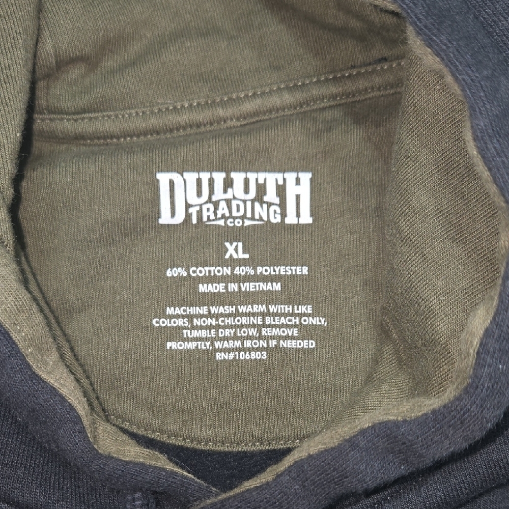 Duluth Trading Co Black Hoodie - Picture 2 of 7